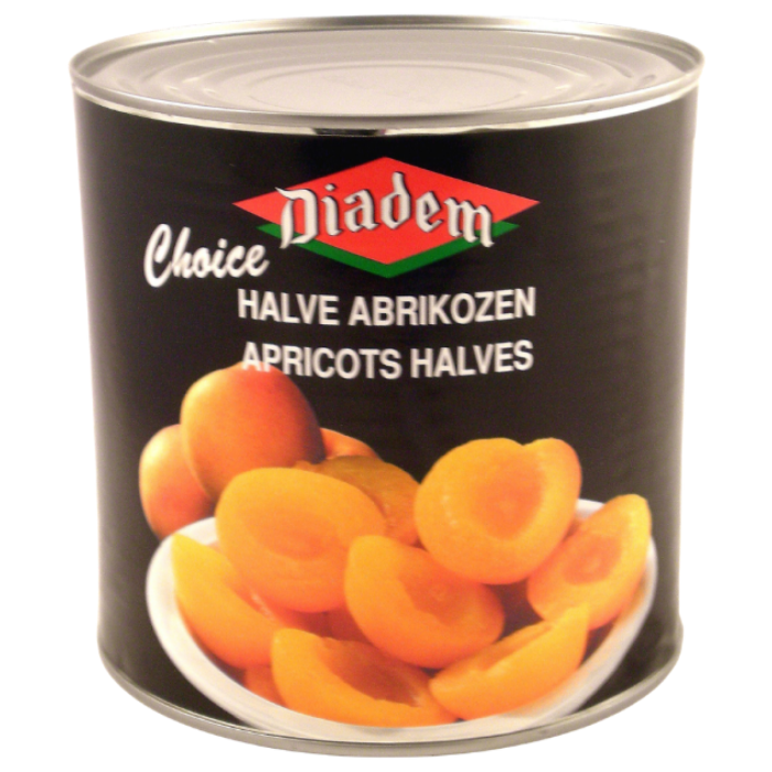 D.DIADEM HALVE ABRIKOZEN 6X3L