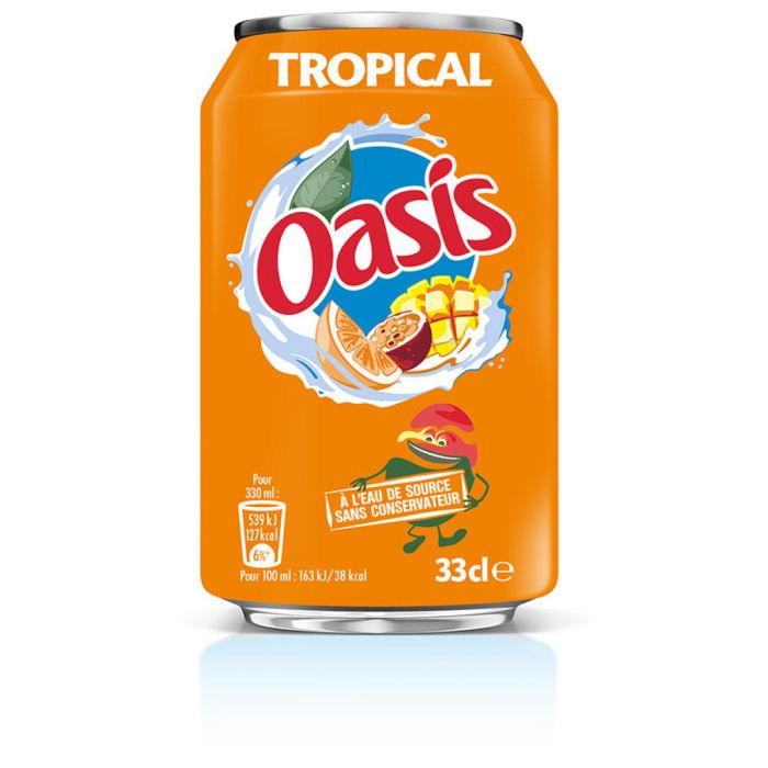 B.OASIS TROPICAL BLIK 24X33CL C°