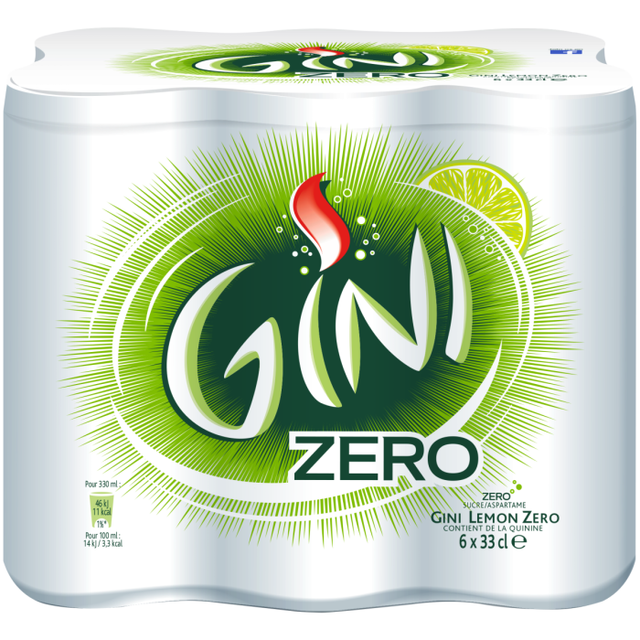 B.GINI ZERO BLIK 4X(6X33CL) C°