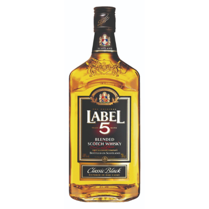 F.WHISKY LABEL 5 40* 6X1L
