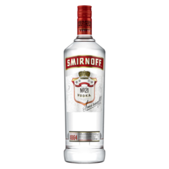 F.VODKA SMIRNOFF 37.5* 6X1L