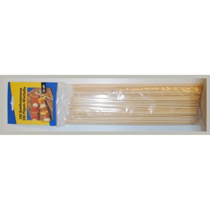 P.BROCHETTE PENNEN 25CM 10X200ST