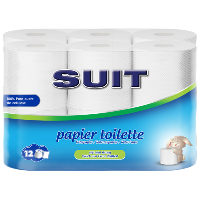P.SUIT WC PAPIER WIT 9X12R