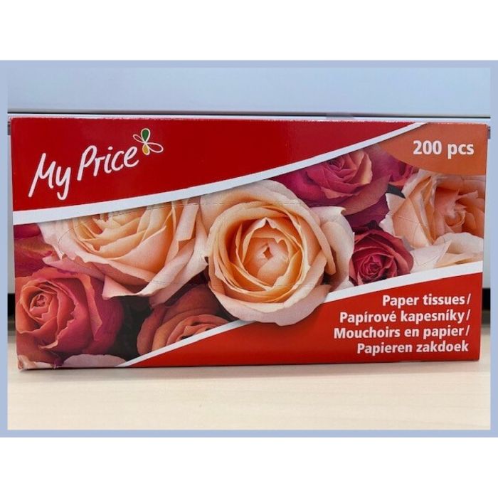 P.MY PRICE PLUKZAKDOEKJES WIT 15X200ST