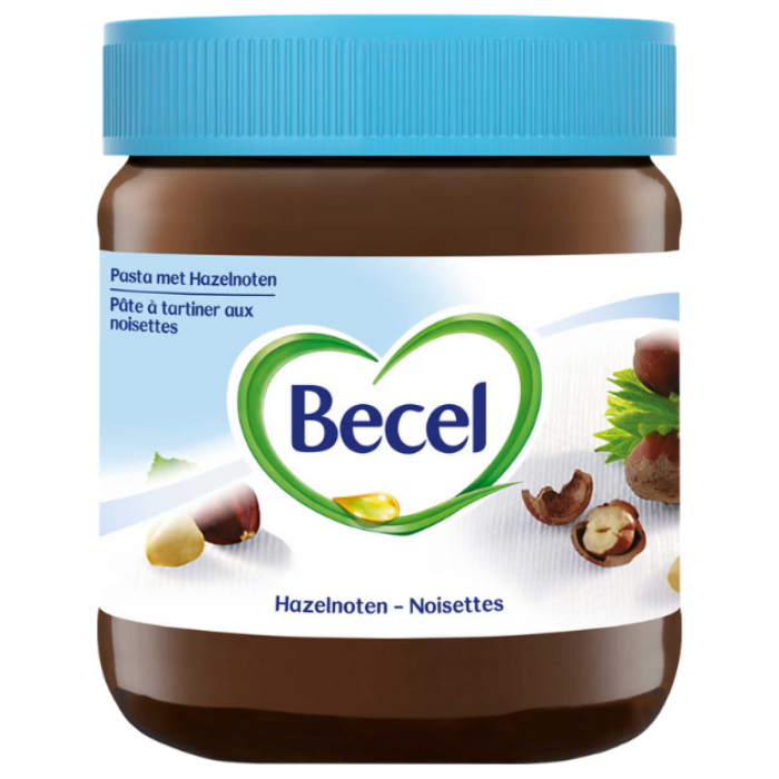 B.BECEL HAZELNOOTPASTA 12X350GR R