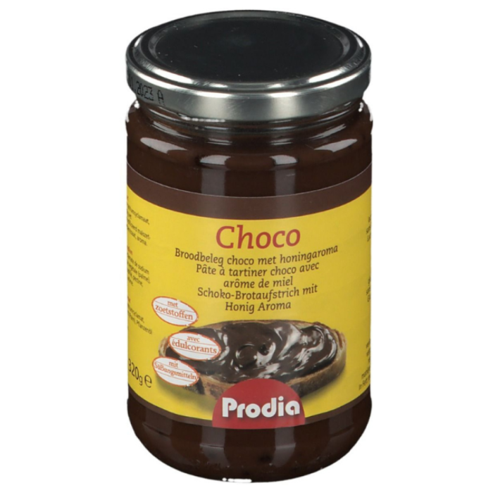 P.PRODIA CHOCO MET HONING 6X320GR