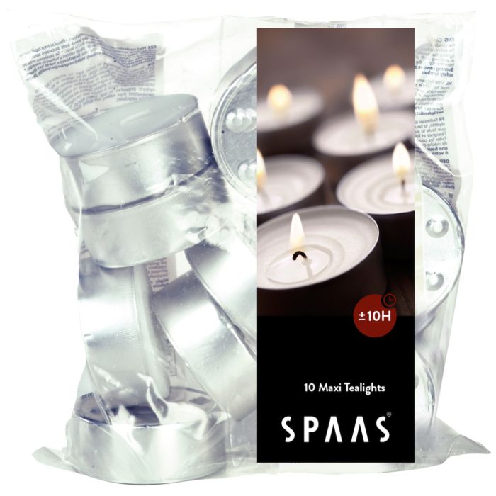 D.SPAAS THEELICHTEN M/HULS MAXI 12X10ST