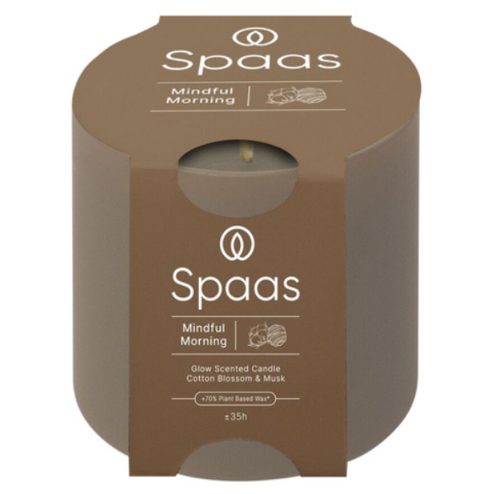 D.SPAAS GEURKAARS GLAS MINDFUL MORNING 6X1ST