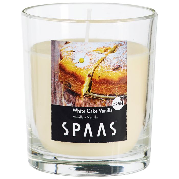 D.SPAAS GLAS WHITE CAKE VANILLA 25H 6ST &