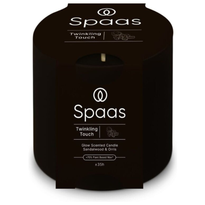 D.SPAAS GEURKAARS GLAS TWINKLING TOUCH 6X1ST