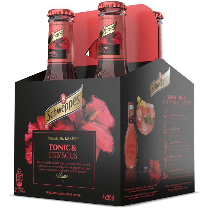 F.SCHW.PREM.MIX.TONIC & HIBISCUS 6X(4X20CL) C°