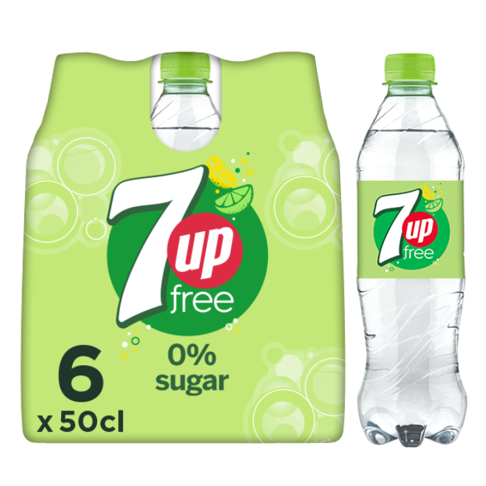 F.SEVEN UP FREE 4X(6X50CL) C°