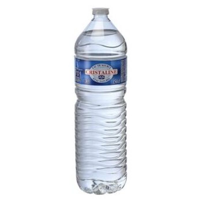 F.CRISTALINE PLAT BRONWATER 6X1.5L VV R°