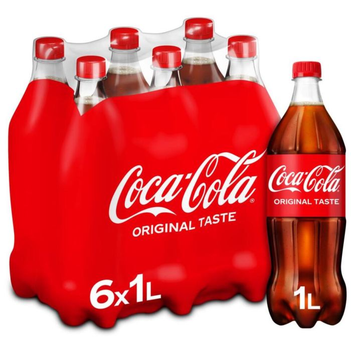 F.COCA COLA 6X1L VV