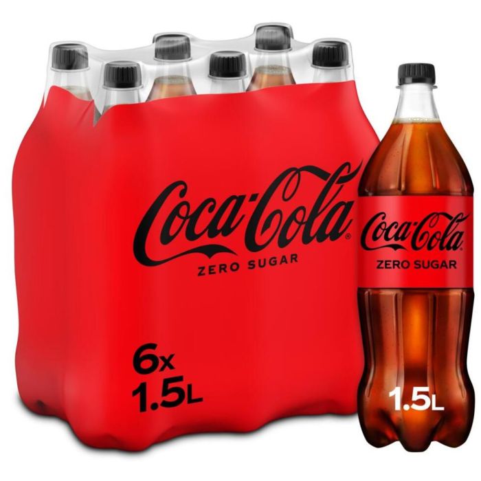 F.COCA COLA ZERO 6X1.5L VV
