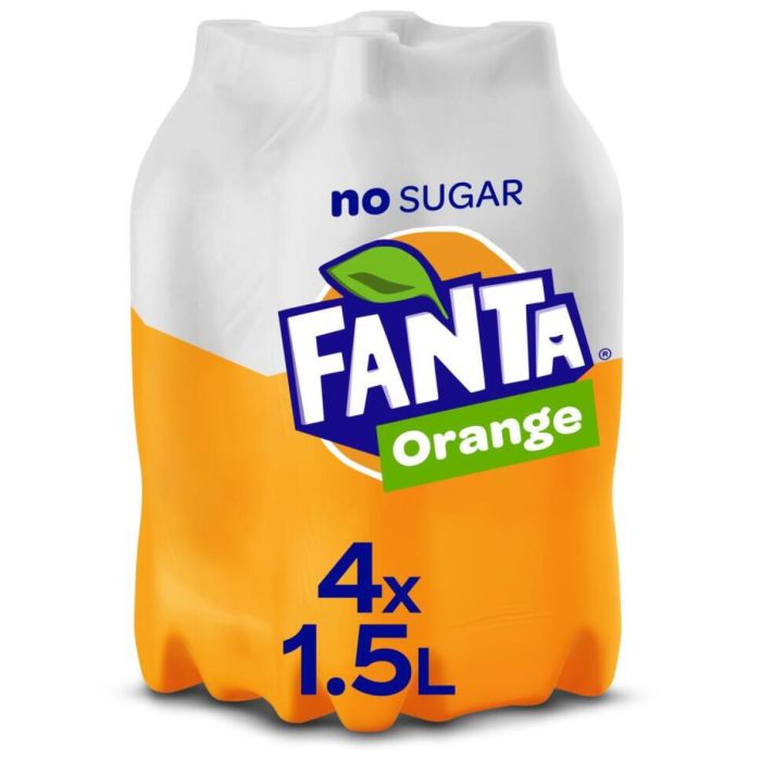 F.FANTA ZERO ORANGE 4X1.5L VV