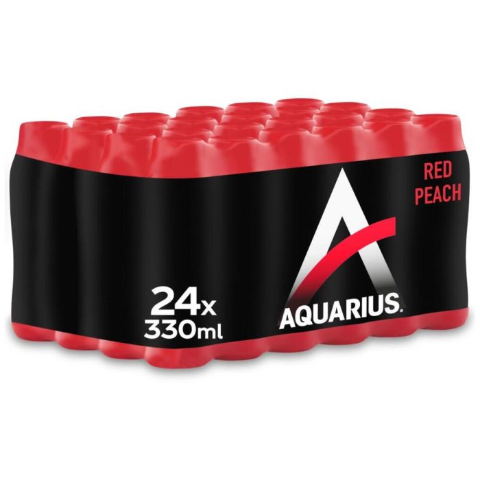 F.AQUARIUS RED PEACH 24X33CL PET