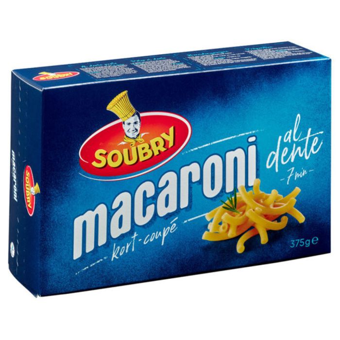 P.SBRY MACARONI KORT 10X375GR "PP" C°