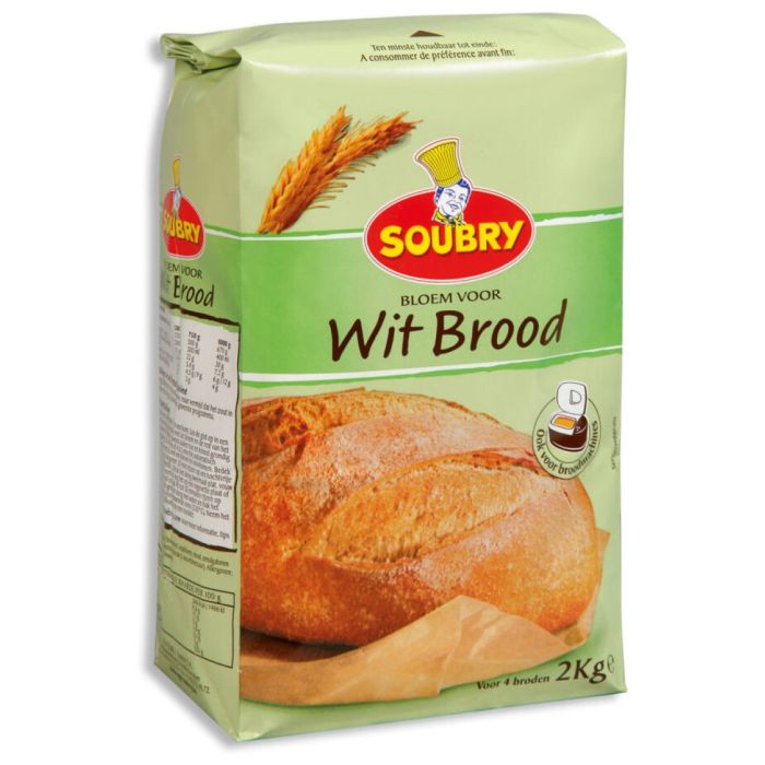 Z.SBRY BLOEM WIT BROOD 4X2KG &