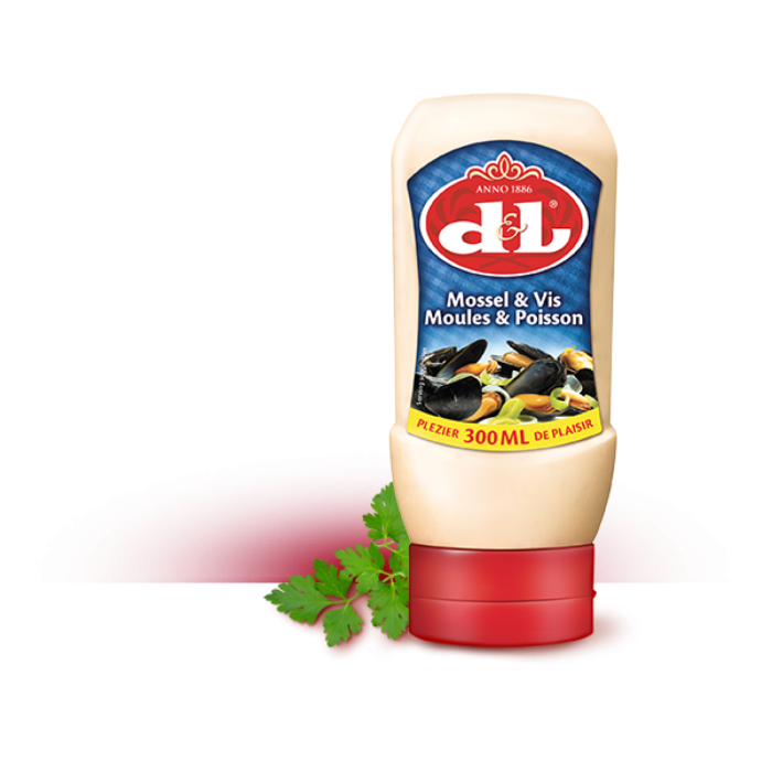 F.DL MOSSELSAUS 12X300ML