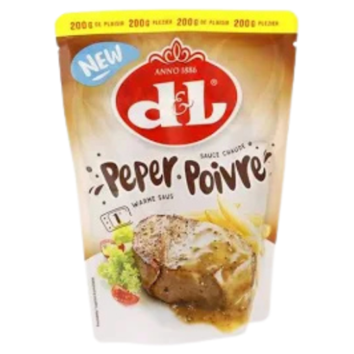 B.DL WARME PEPERSAUS 6X200ML POUCH