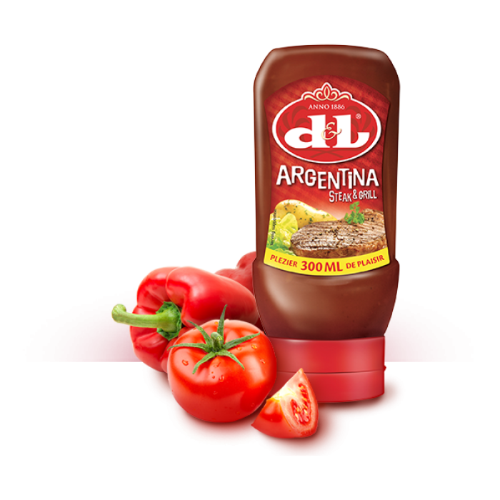 T.DL ARG.STEAK&GRILL SQZ 12X300ML A
