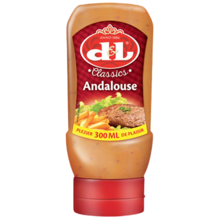 B.DL ANDALOUSE SAUS SQZ 12X450ML A