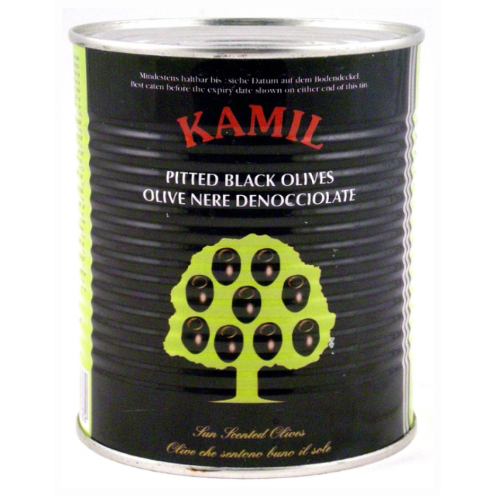 D.KAMIL OLIJVEN ZWART ONTPIT 12X850GR