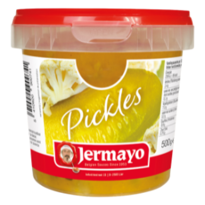 P.JERM.PICKLES 6X500GR