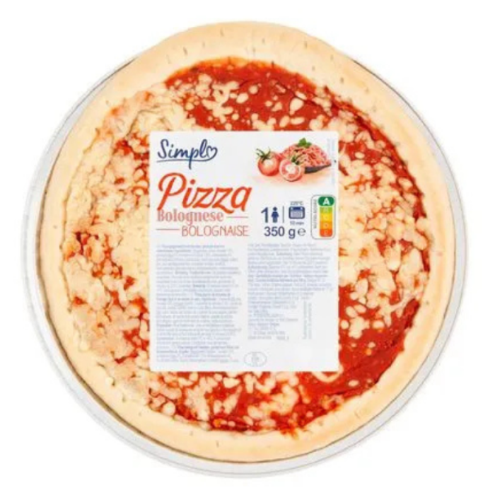 SIMPLY PIZZA BOLOGNESE 10X350GR C°