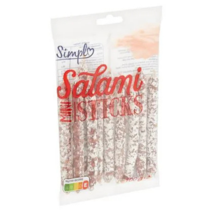 SIMPLY SALAMI STICKS  12X100GR C°