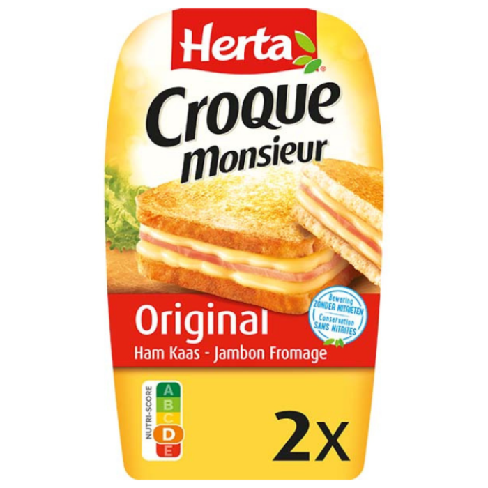 HERTA CROQUE MONSIEUR 6X200GR C°