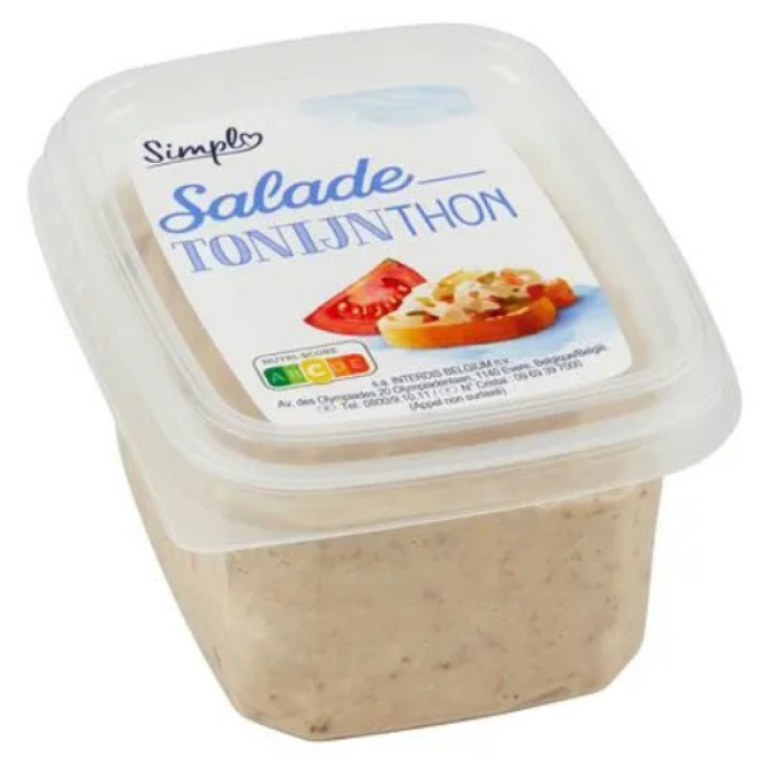 SIMPLY TONIJNSALADE 8X250GR C