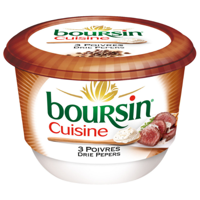 BOURSIN CUIS.3 PEPERS 6X230ML A