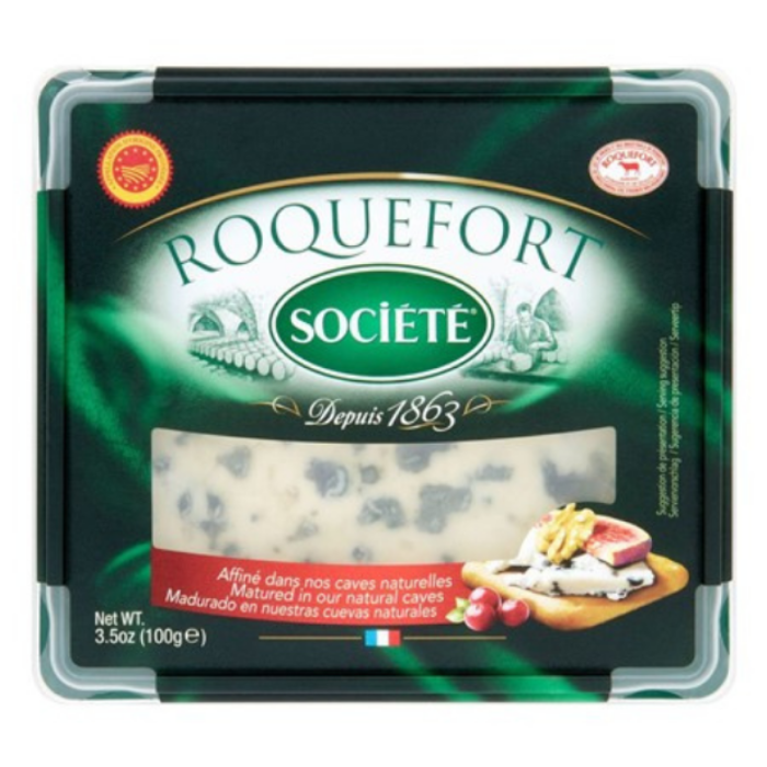 ROQUEFORT SOCIETE TRANCHE 10X100GR