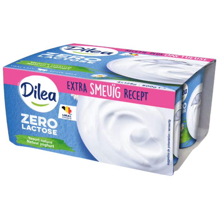 DILEA NAT.ZERO LACT.6X(4X125GR)A