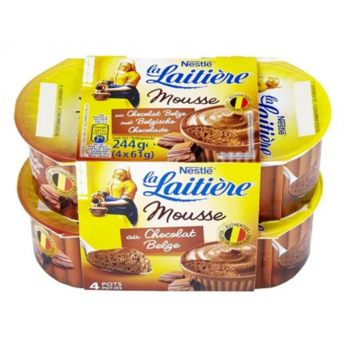 LA LAIT CHOCOMOUSSE 8X(4X61GR) A