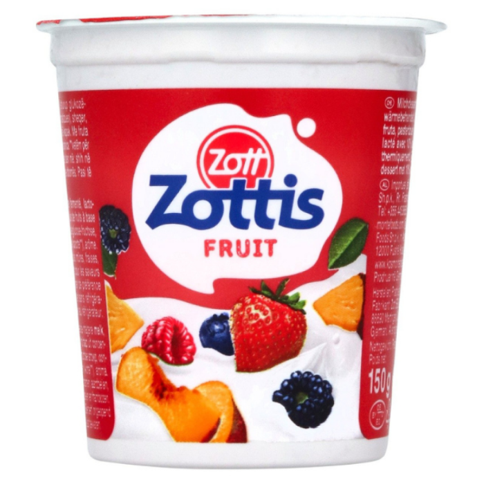 ZOTTIS FRUITDESSERT  20X150G L
