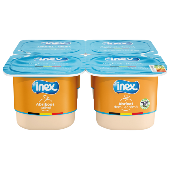 INEX YOGH.ABRIKOOS 6X(4X125ML)