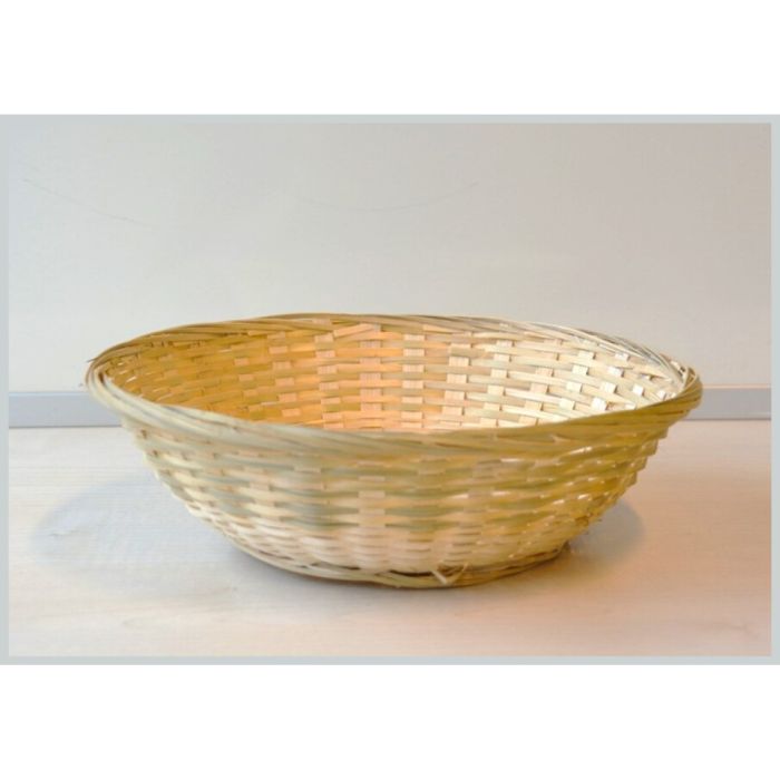 S.MAND KLEIN ROND 25CM BAMBOU