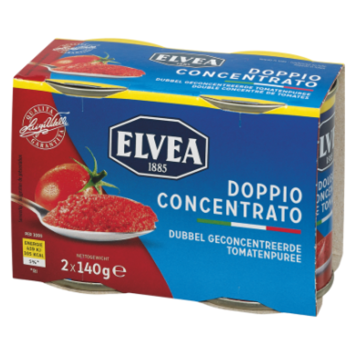D.ELVEA TOMATENPUREE 30X(2X140GR) 'PP' A