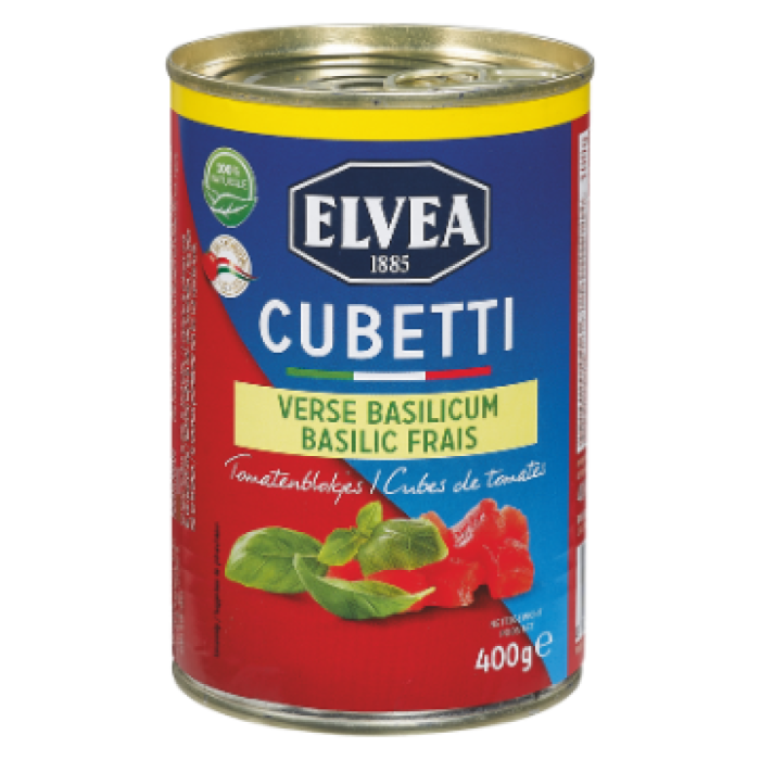 D.ELVEA CUBETTI BASILICUM 12X400GR A