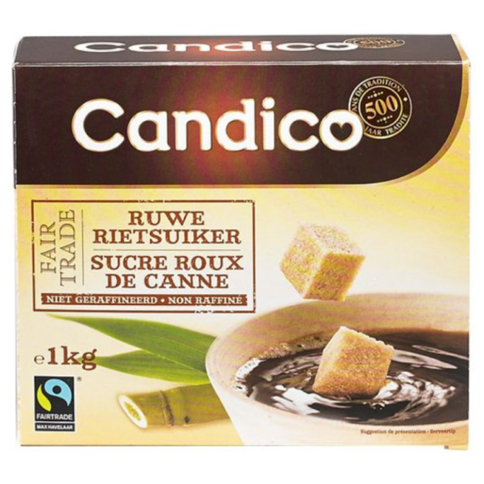 P.CAND.RIETSUIKER KLONTJES 6X750GR C