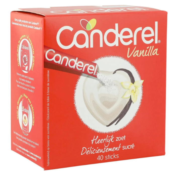 P.CANDEREL VANILLE STICKS 6X40ST C°