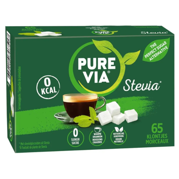 P.PURE VIA STEVIA KL.65ST 6X130GR A