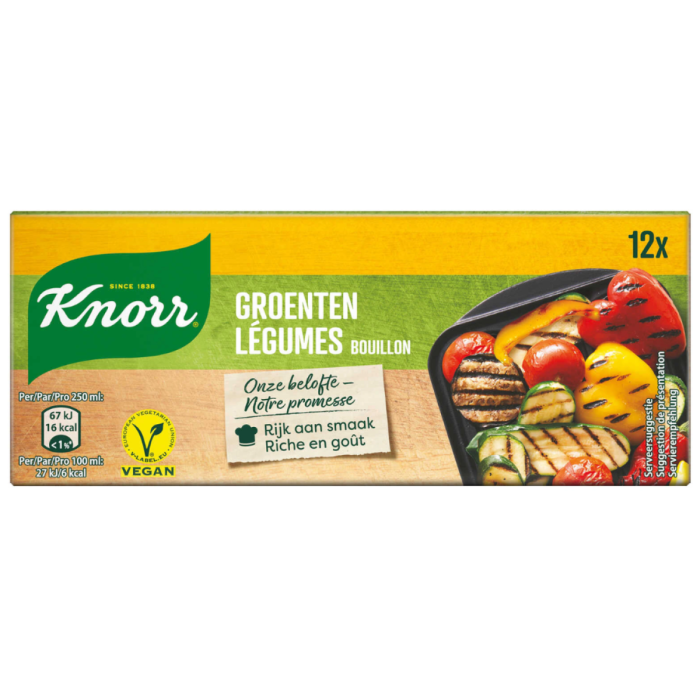 T.KN GROENTENB.ORIG.12T 12X120GR C°