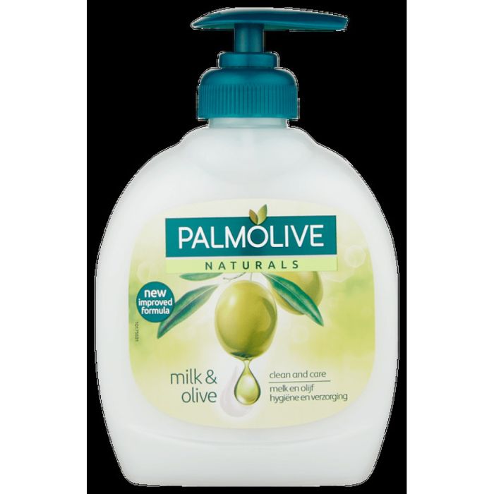 P.PALM.POMP HYGIENE MILK & OLIVE 6X300ML A #