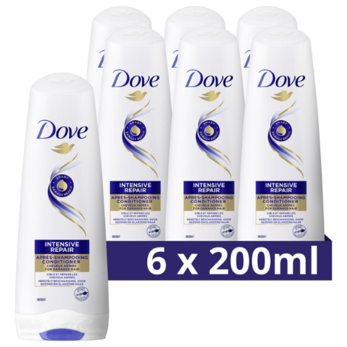 P.DOVE CONDIT.INT.REPAIR 6X200ML A