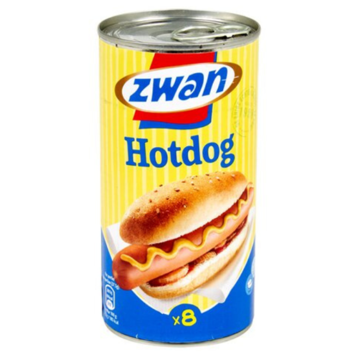 B.ZWAN HOT DOG 8ST 12X300GR C°