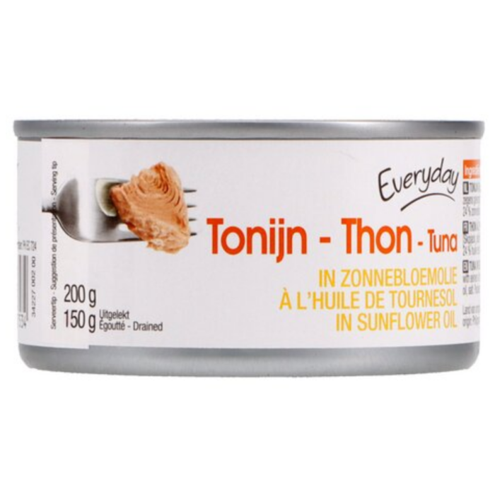 D.EVERYDAY TONIJN ZONNEBLOEMOLIE 8X(6X200GR)